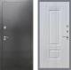 Входная металлическая Дверь Рекс (REX) 2А Серебро Антик FL-2 Сандал белый в Подольск