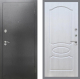 Входная металлическая Дверь Рекс (REX) 2А Серебро Антик FL-128 Лиственница беж в Подольск