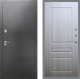 Входная металлическая Дверь Рекс (REX) 2А Серебро Антик FL-243 Сандал белый в Подольск