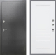 Входная металлическая Дверь Рекс (REX) 2А Серебро Антик FL-243 Силк Сноу в Подольск
