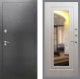 Входная металлическая Дверь Рекс (REX) 2А Серебро Антик FLZ-120 Беленый дуб в Подольск