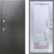 Входная металлическая Дверь Рекс (REX) 2А Серебро Антик Зеркало Пастораль Сандал белый в Подольск