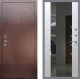 Входная металлическая Дверь Рекс (REX) 1 СБ-16 Зеркало Белый ясень в Подольск