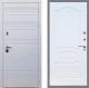 Входная металлическая Дверь Рекс (REX) 14 Силк Сноу FL-128 Белый ясень в Подольск