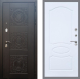 Входная металлическая Дверь Рекс (REX) 10 FL-128 Силк Сноу в Подольск