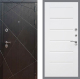 Входная металлическая Дверь Рекс (REX) 13 Венге Сити Белый ясень в Подольск
