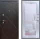 Входная металлическая Дверь Рекс (REX) 13 Венге Зеркало Пастораль Сандал белый в Подольск