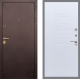 Входная металлическая Дверь Рекс (REX) Лайт 3К FL-289 Белый ясень в Подольск