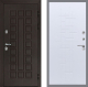 Входная металлическая Дверь Рекс (REX) Сенатор 3К FL-289 Белый ясень в Подольск