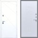 Входная металлическая Дверь Рекс (REX) 13 Силк Сноу FL-289 Белый ясень в Подольск