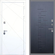 Входная металлическая Дверь Рекс (REX) 13 Силк Сноу FL-289 Ясень черный в Подольск