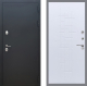 Дверь Рекс (REX) 5 Черный Муар FL-289 Белый ясень в Подольск