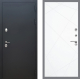 Входная металлическая Дверь Рекс (REX) 5 Черный Муар FL-291 Силк Сноу в Подольск
