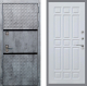 Входная металлическая Дверь Рекс (REX) 15 Бетон Темный FL-33 Белый ясень в Подольск