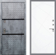 Входная металлическая Дверь Рекс (REX) 15 Бетон Темный FL-291 Силк Сноу в Подольск