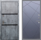 Входная металлическая Дверь Рекс (REX) 15 Бетон Темный FL-291 Силк титан в Подольск
