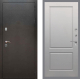Входная металлическая Дверь Рекс (REX) 5 Серебро Антик FL-117 Грей софт в Подольск