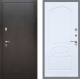 Входная металлическая Дверь Рекс (REX) 5 Серебро Антик FL-128 Силк Сноу в Подольск
