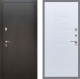 Входная металлическая Дверь Рекс (REX) 5 Серебро Антик FL-289 Белый ясень в Подольск
