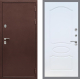 Входная металлическая Дверь Рекс (REX) 5А FL-128 Белый ясень в Подольск