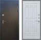 Входная металлическая Дверь Рекс (REX) Премиум-246 FL-33 Белый ясень в Подольск