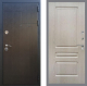 Входная металлическая Дверь Рекс (REX) Премиум-246 FL-243 Беленый дуб в Подольск