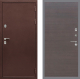 Входная металлическая Дверь Рекс (REX) 5 металл 3 мм GL венге поперечный в Подольск